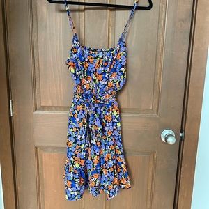 Floral mini dress